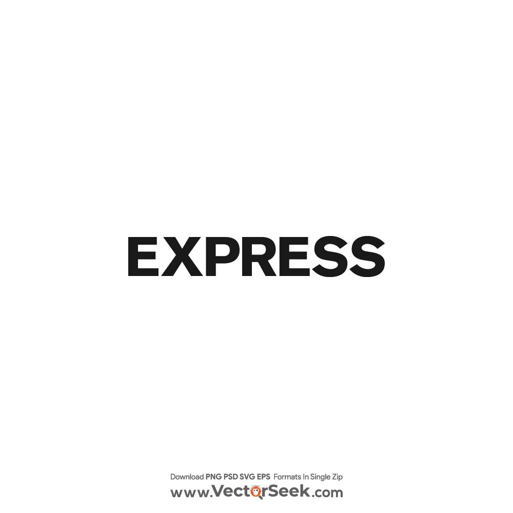 Express Clothing Logo Vector