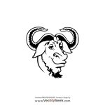 GNU Chess Logo Vector