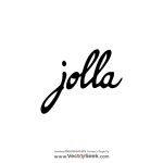 Jolla Logo Vector