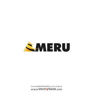 Meru Cabs Logo Vector