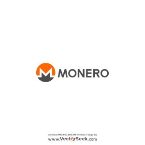 Monero (XMR) Logo Vector