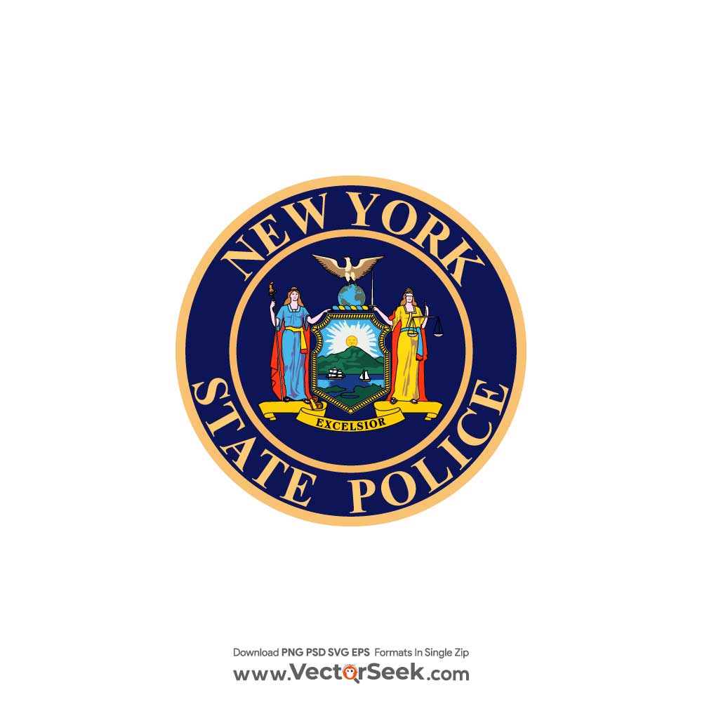 New York State Police Logo Vector