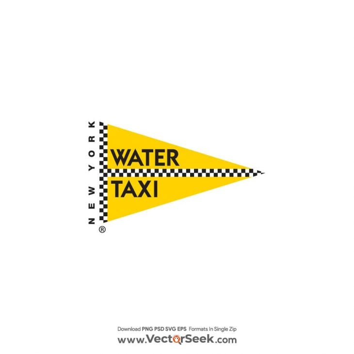 New York Water Taxi Logo Vector