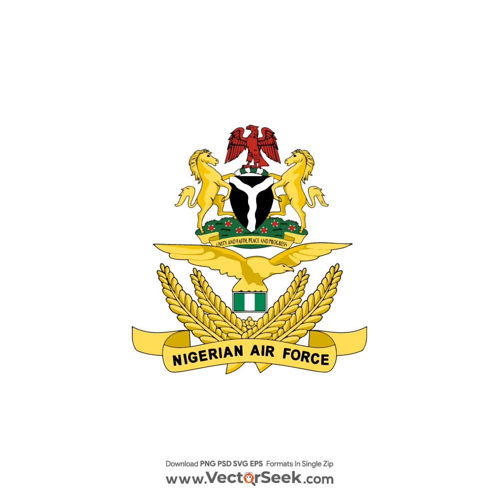 Nigerian Air Force Logo Vector