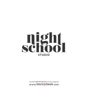 Night School Studio Logo Vector