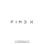 Oppo Find X Logo Vector