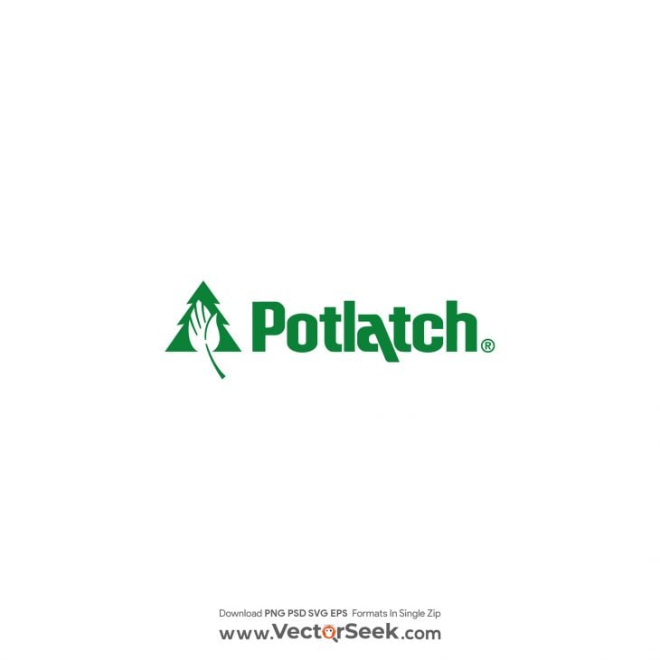 Potlatch Logo Vector