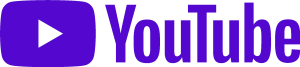 Purple Youtube Logo Vector