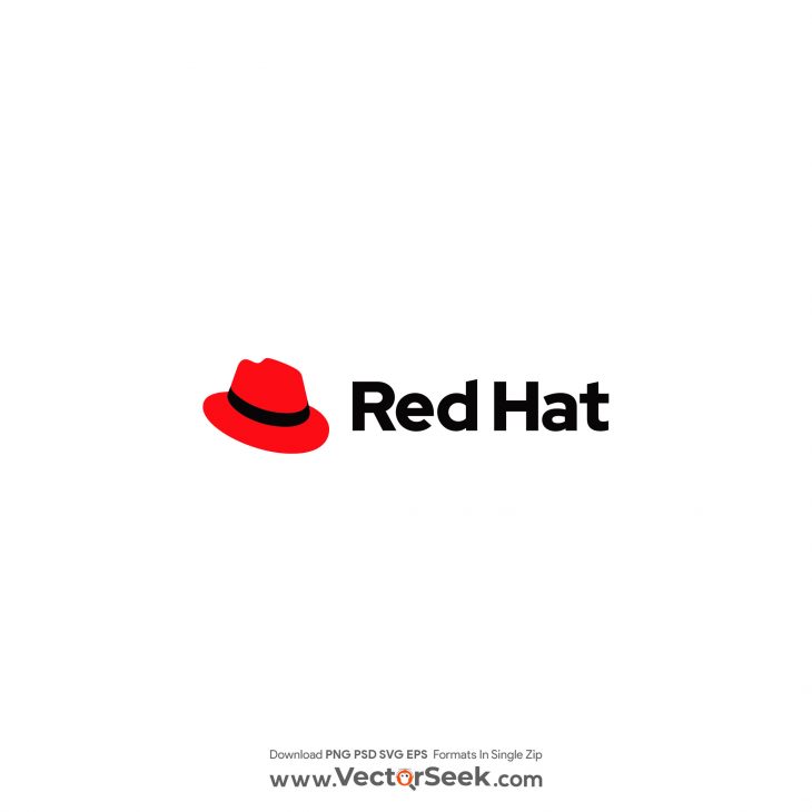 Red Hat Software Logo Vector