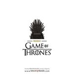 Reigns Game of Thrones Logo Vector