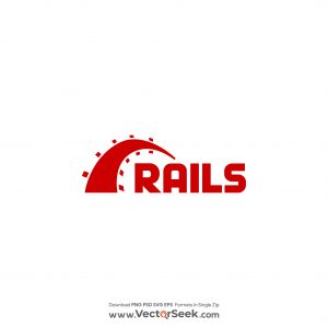 Ruby on Rails Logo Vector