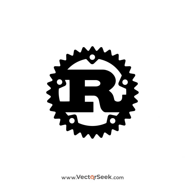 Rust Programming Language Logo Vector