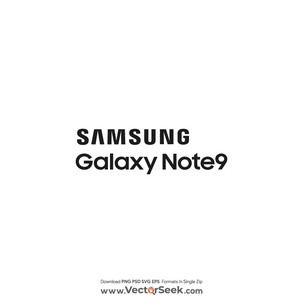 Samsung Galaxy Note 9 Logo Vector Ai Png Svg Eps Free Download