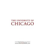 The University of Chicago Logo Vector