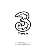 Three Ireland Logo Vector