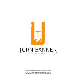 Torn Banner Studios Logo Vector