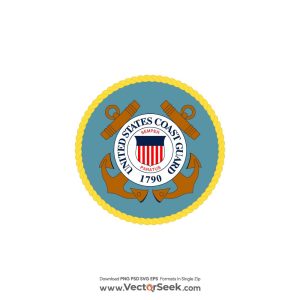 United States Coast Guard Auxiliary Logo Vector