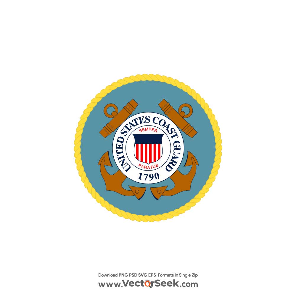 United States Coast Guard Auxiliary Logo Vector