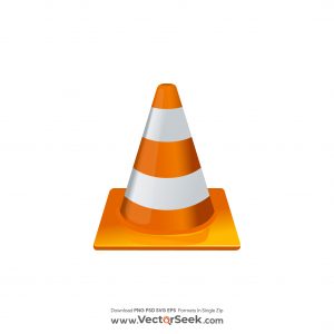 VLC media player Logo Vector