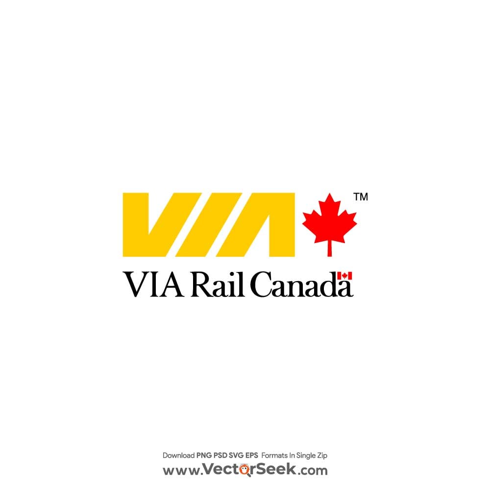 Via Rail Logo Vector