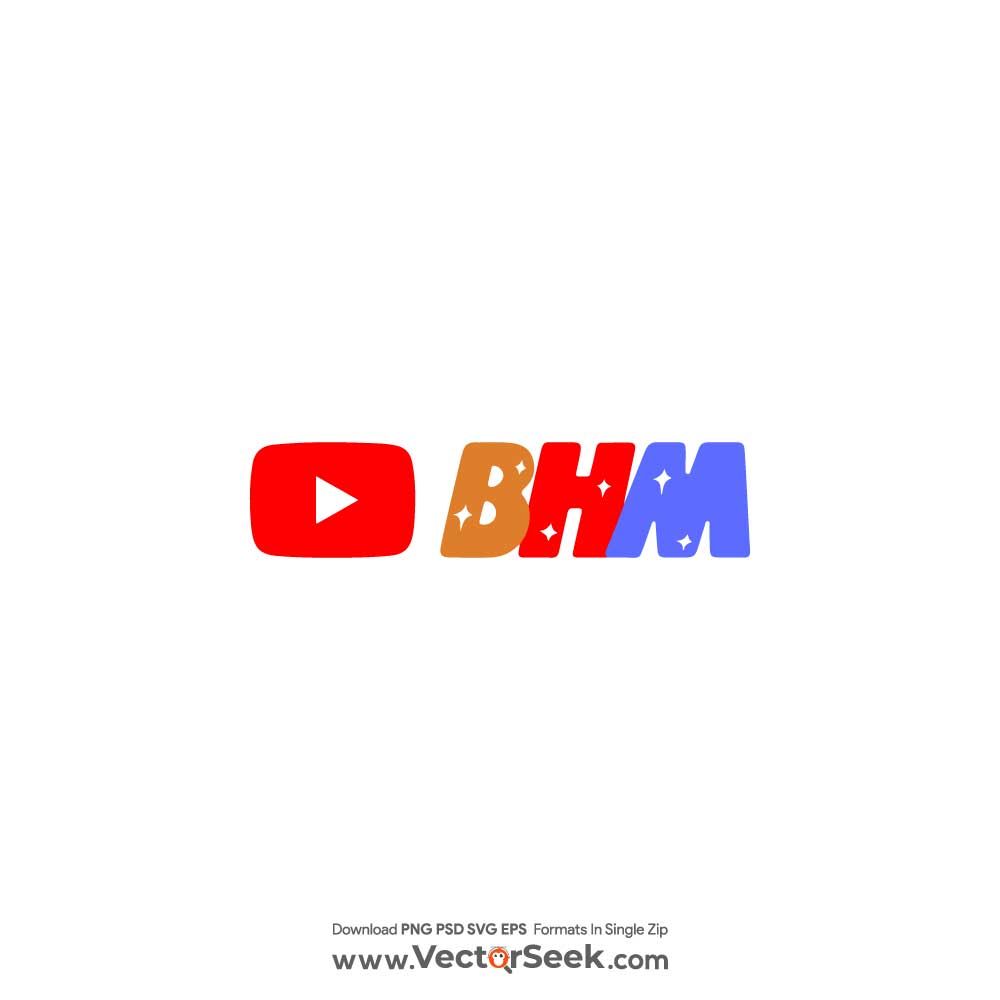 Youtube BHM Logo Vector (.Ai .PNG .SVG .EPS Free Download)