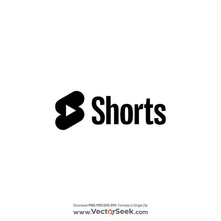 Youtube Shorts Black Logo Vector