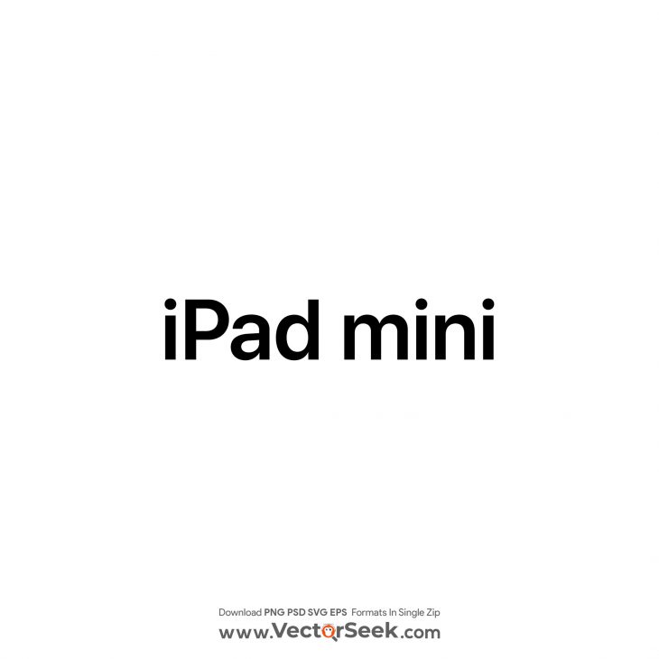 iPad mini Logo Vector