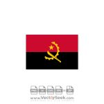 Angola Flag Vector