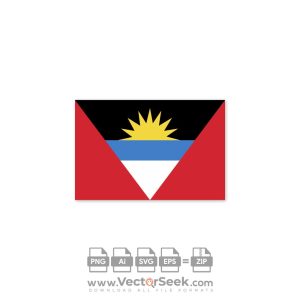 Antigua and Barbuda Flag Vector