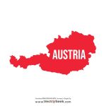 Austria Map Vector