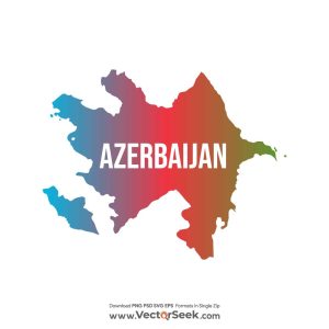 Azerbaijan Map Vector