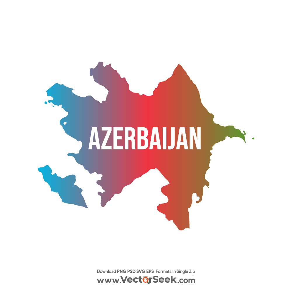 Azerbaijan Map Vector Ai PNG SVG EPS Free Download   Azerbaijan Map Vector 