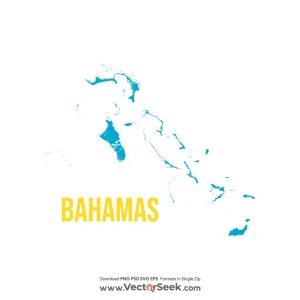 Bahamas Map Vector