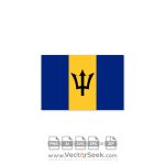 Barbados Flag Vector