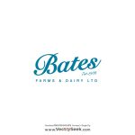 Bates Dairy Logo Vector