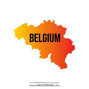 Belgium Map Vector