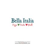 Bella Italia Logo Vector