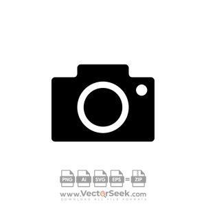 Black Google Images Icon Vector