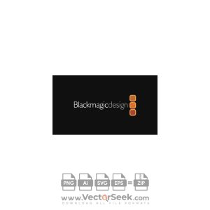 Blackmagic Design Logo Vector