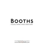 Booths Logo Vector