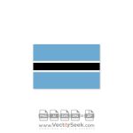 Botswana Flag Vector