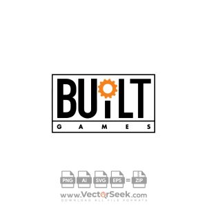 Built Games Logo Vector