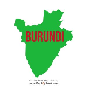 Burundi Map Vector