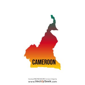 Cameroon Map Vector