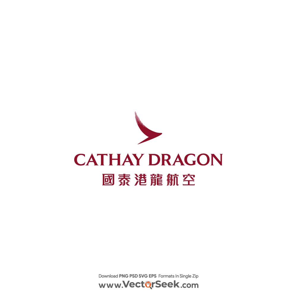 Cathay Dragon Logo Vector - (.Ai .PNG .SVG .EPS Free Download)