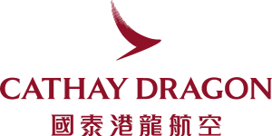 Cathay Dragon Logo Vector