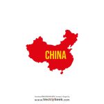 China Map Vector