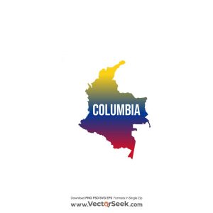 Columbia Map Vector