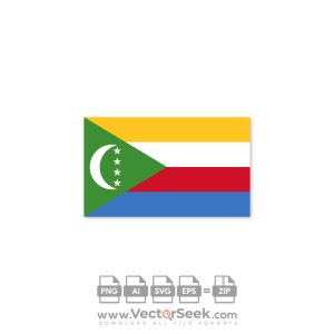 Comoros Flag Vector