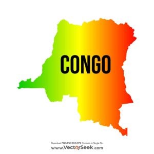 Congo Map Vector
